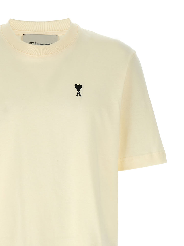 Ami Paris Place Des Victoires T-shirt - Beige | 0ab2f957bc4070eeb0d1ebf48c844fa698ec3e19
