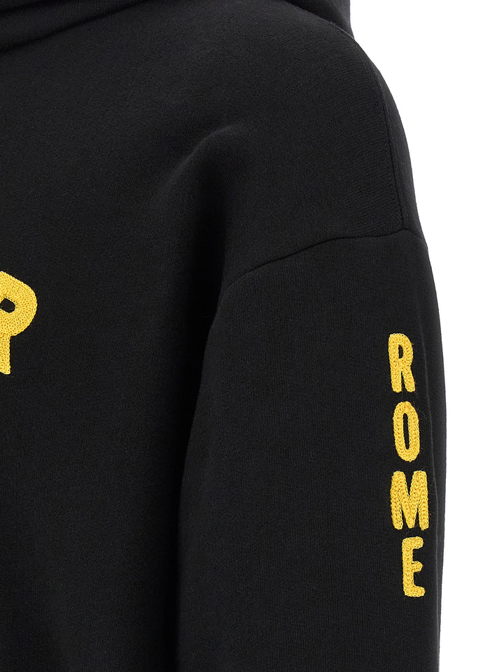 Valentino Garavani Valentino Garavani Hoodie Sweatshirt - Black | f208bcedf3586d8c25f40ed94decef9522fcd072