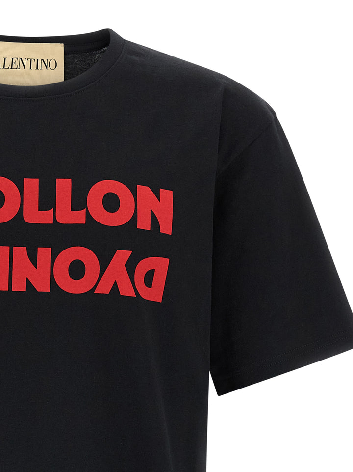 Valentino Garavani Apollon/Dyonisos T-shirt - Black | 6e58171ed59c42946d1ffa881a089e9cf354cb75