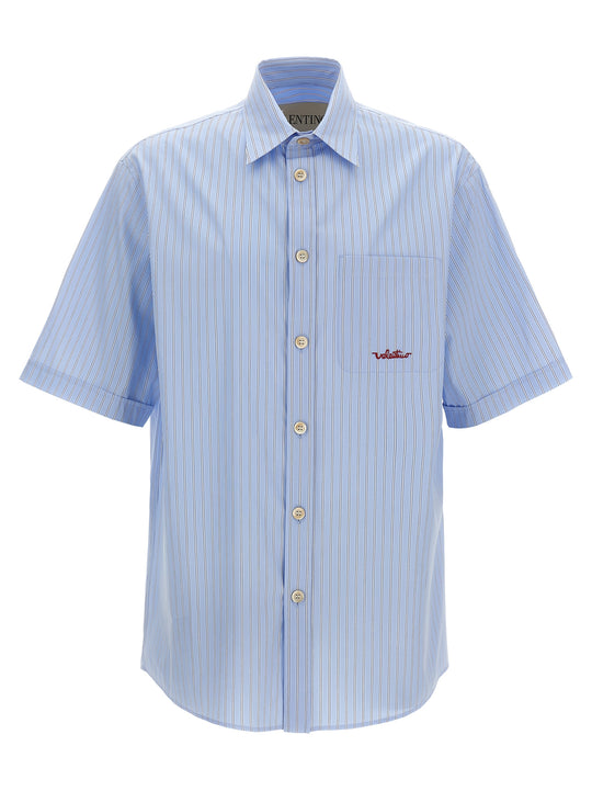 Vlogo Shirt And Blouse Light Blue