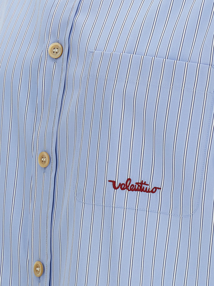 Valentino Garavani Vlogo Shirt and Blouse - Light Blue | ab2fa6b795b58fcf2ab2dab9b972211bee4f3e2e