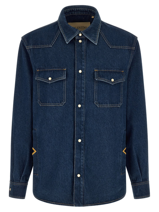 Vgold Shirt And Blouse Blue
