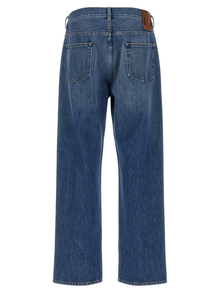 Valentino Garavani Valentino Garavani Five-Pocket Jeans - Blue | f1093ce89bae0b145bcf322fbdf3efb8aea3c44e