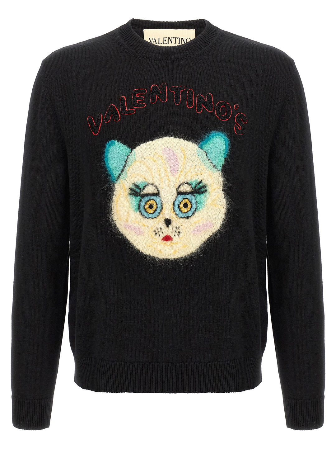 Valentino Garavani Le Chat De La Maison Sweaters and Cardigans - Black | 4638256e3d6f3d51bce5e003d33cf3cb780bf6f9