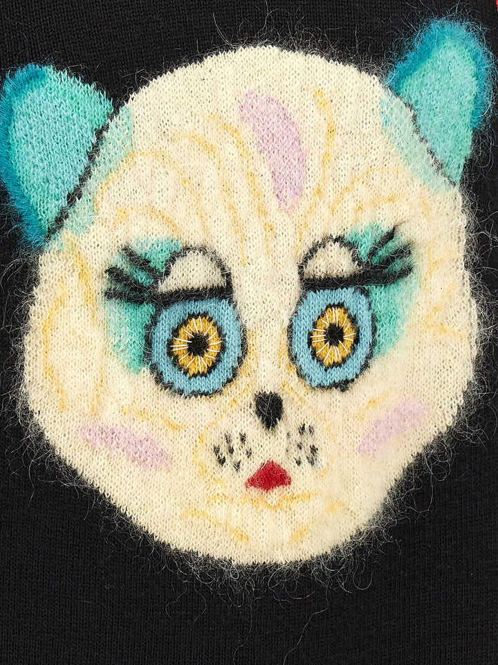 Valentino Garavani Le Chat De La Maison Sweaters and Cardigans - Black | 3c5f00f0528234d26f005af35dae85d06fd6a584