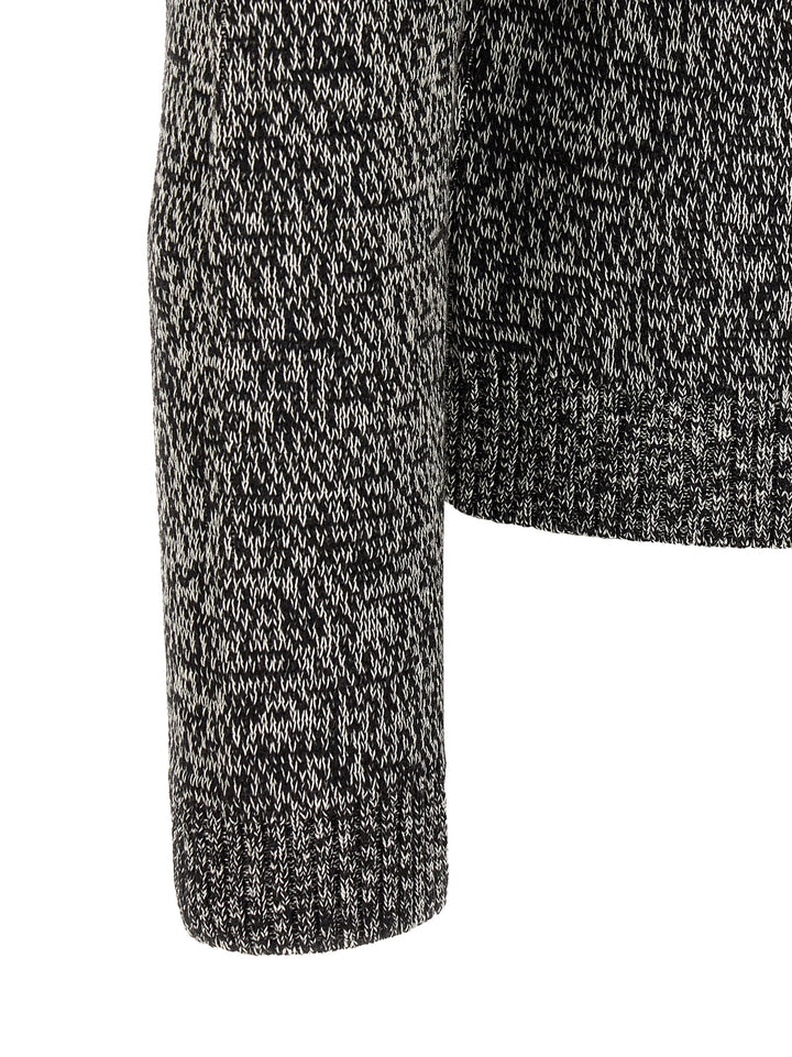 Valentino Garavani Panthère Sweaters and Cardigans - White/Black | d5d0095f5df3f76e90bf6dff7939c100797dd9e2