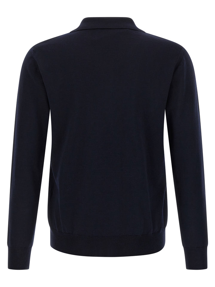 Valentino Garavani Valentino Garavani Vlogo Signature Polo - Blue | a379f66e49e8d5b36d120ee90af0622d927c13cd