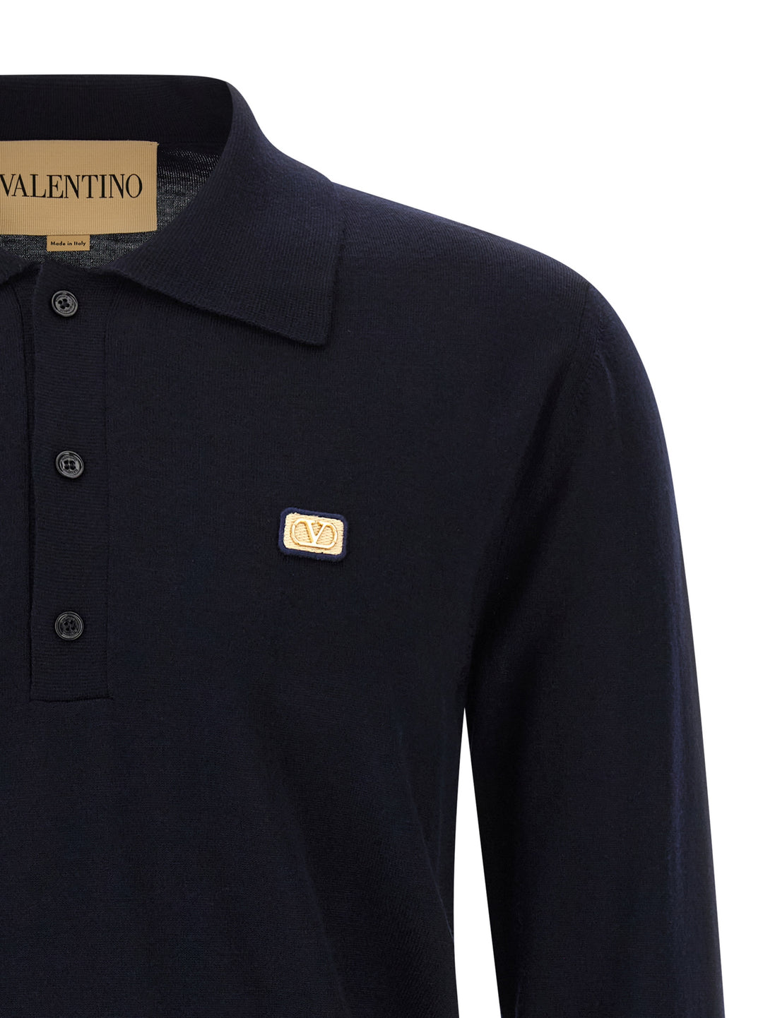 Valentino Garavani Valentino Garavani Vlogo Signature Polo - Blue | c1b81ff930c0cd2198fe26386088fcee259b0ad7