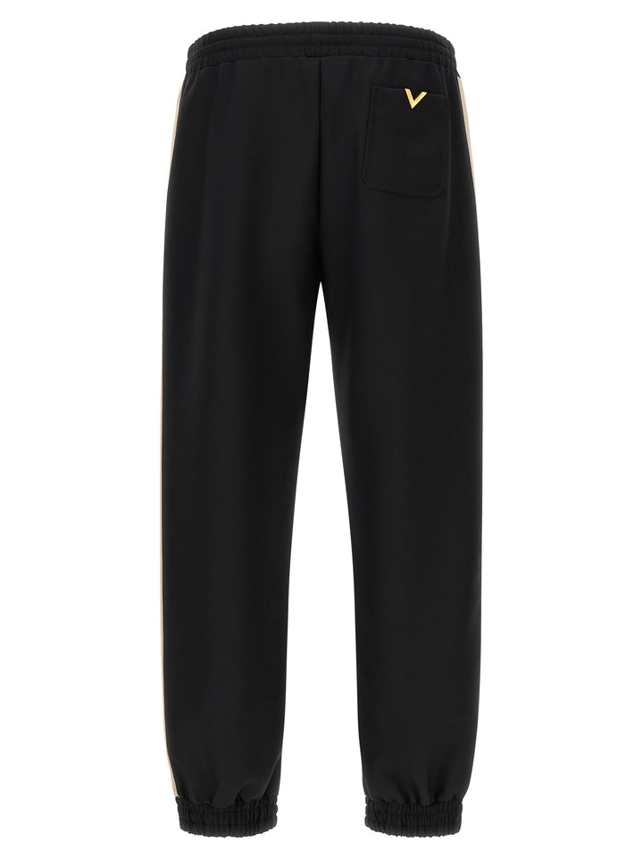 Valentino Garavani Vgold Pants - White/Black | 7cc9882eb2984d8efdfff9fb119829d3209f4cd4