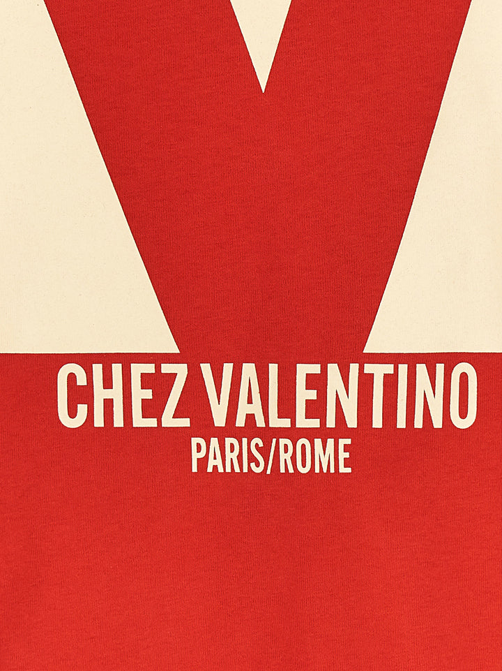 Valentino Garavani Chez Valentino T-shirt - Red | afed0b41fb233d28d58b4b8fb7b387760f57b952