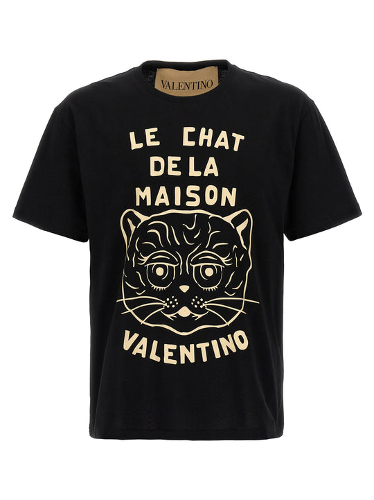 Le Chat De La Maison T-Shirt Black