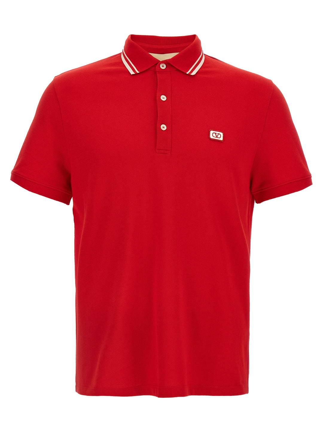 Valentino Garavani Vg Polo - Red | 1d05c1e90fd6a7c7a256c27e091bb7a7ec55bd96