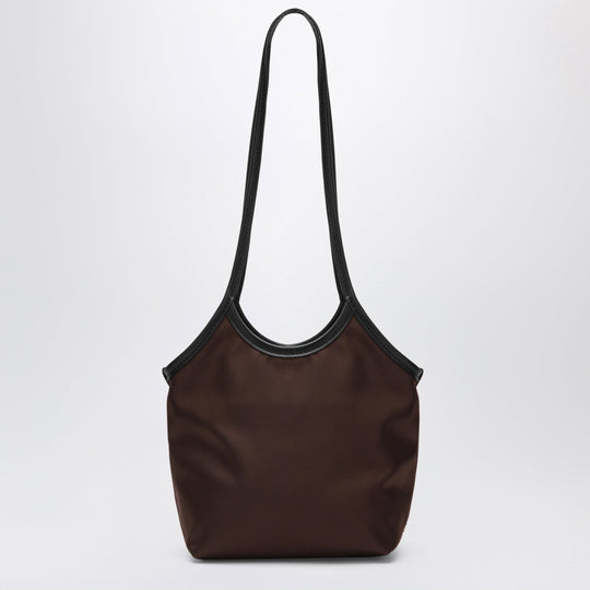 Small Cami Tote Bag In Brown Nylon