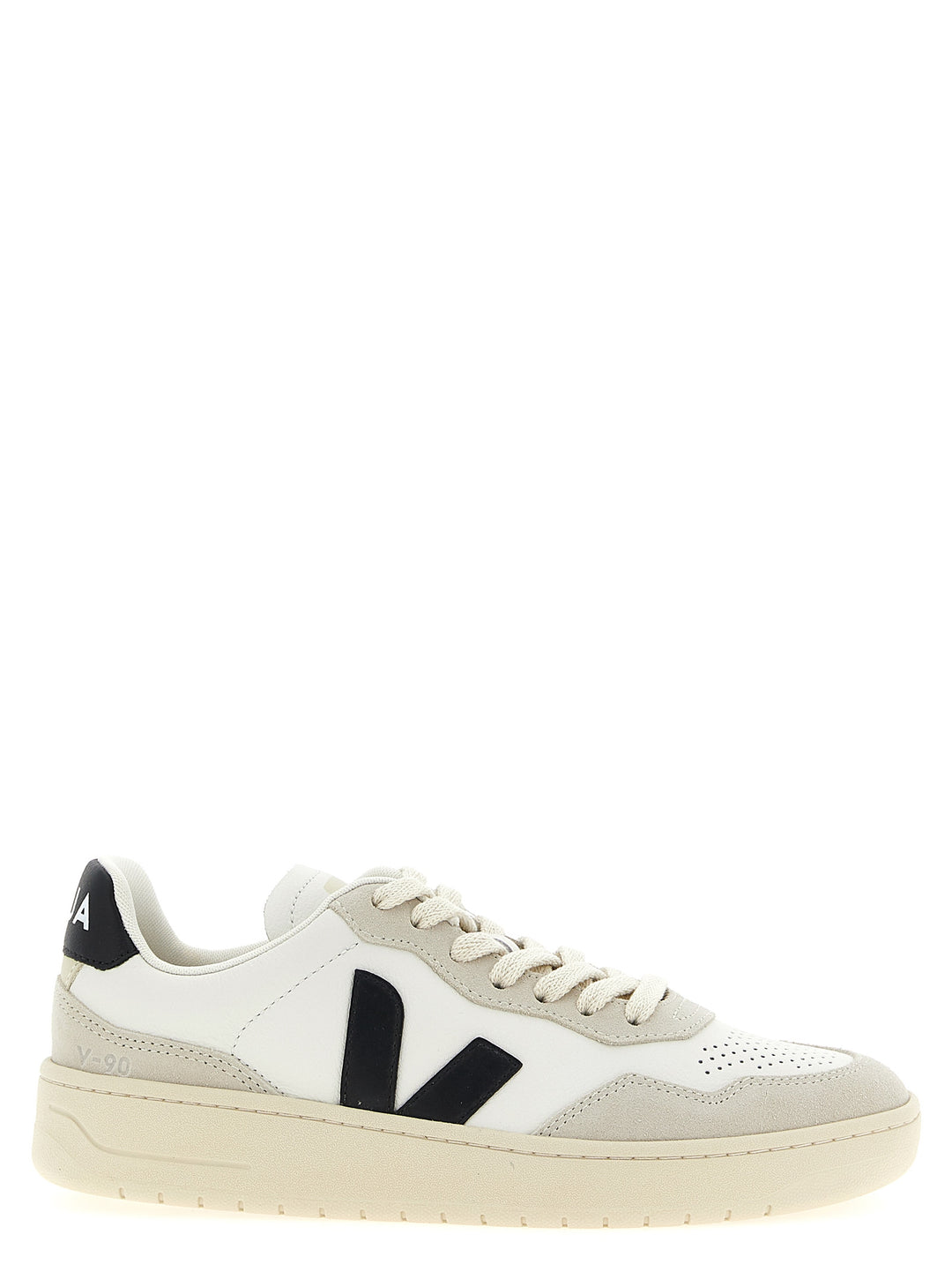 Veja V-90 Sneakers - White/Black | 45cc603ae76a8353e619561bdaeab6ac87fc3951