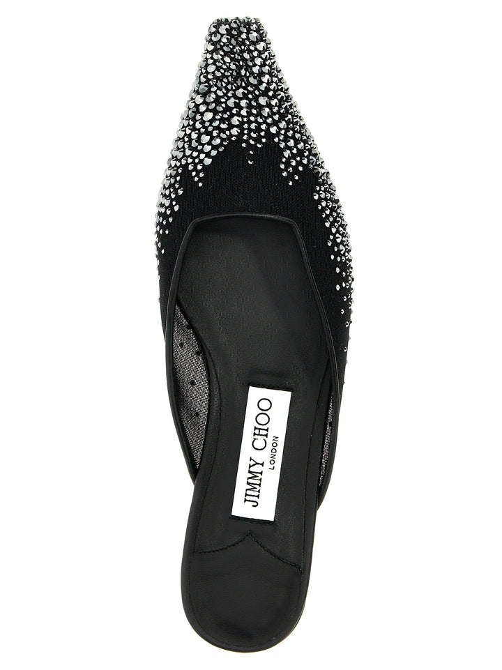 Jimmy Choo Vivi Flat shoes - Black | 320688f3bea254e40c367dfec0de73db7b309355
