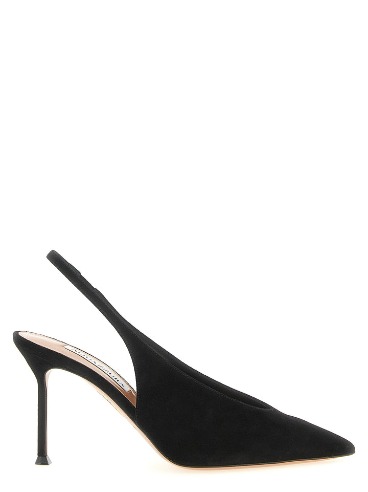 Aquazzura Voltaire Pumps - Black | 867d1f24105166ed54bba5b5b0a78a503aa591f3