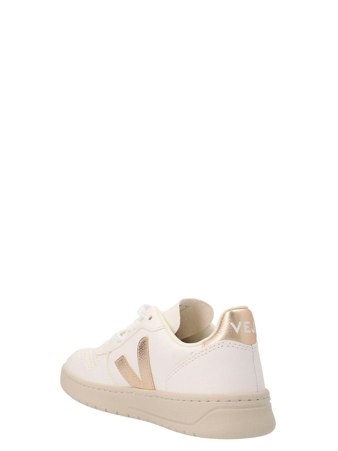 Veja V-10 Sneakers - Gold | 9f540c14522a88d77f2b563b6405baada2bf7d4d
