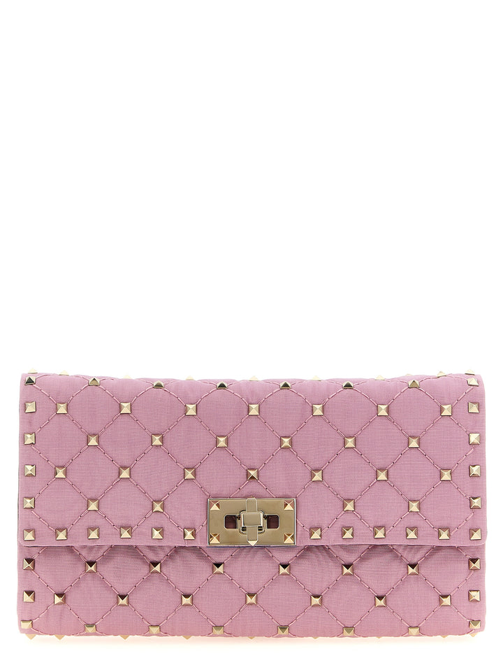 Valentino Garavani Rockstud Spike Crossbody Bags - Pink | 6340ceaea818d4af5b5f5db6a46496c3c15996e8