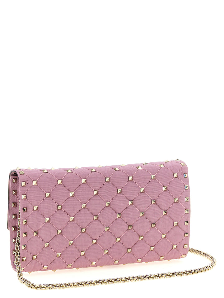Valentino Garavani Rockstud Spike Crossbody Bags - Pink | 3634812e0291ce39ecb82ecabf159652f1d65271