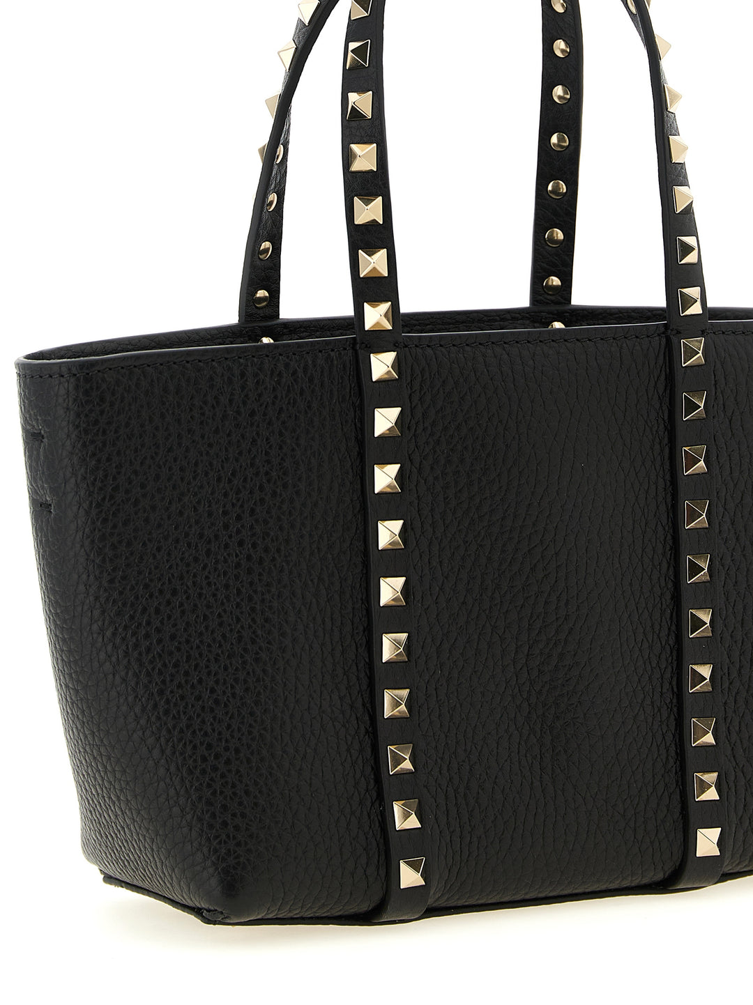 Valentino Garavani Rockstud Tote Bag - Black | aa18b515bc4e99541cbf5a7c762d5ba58938c3a8