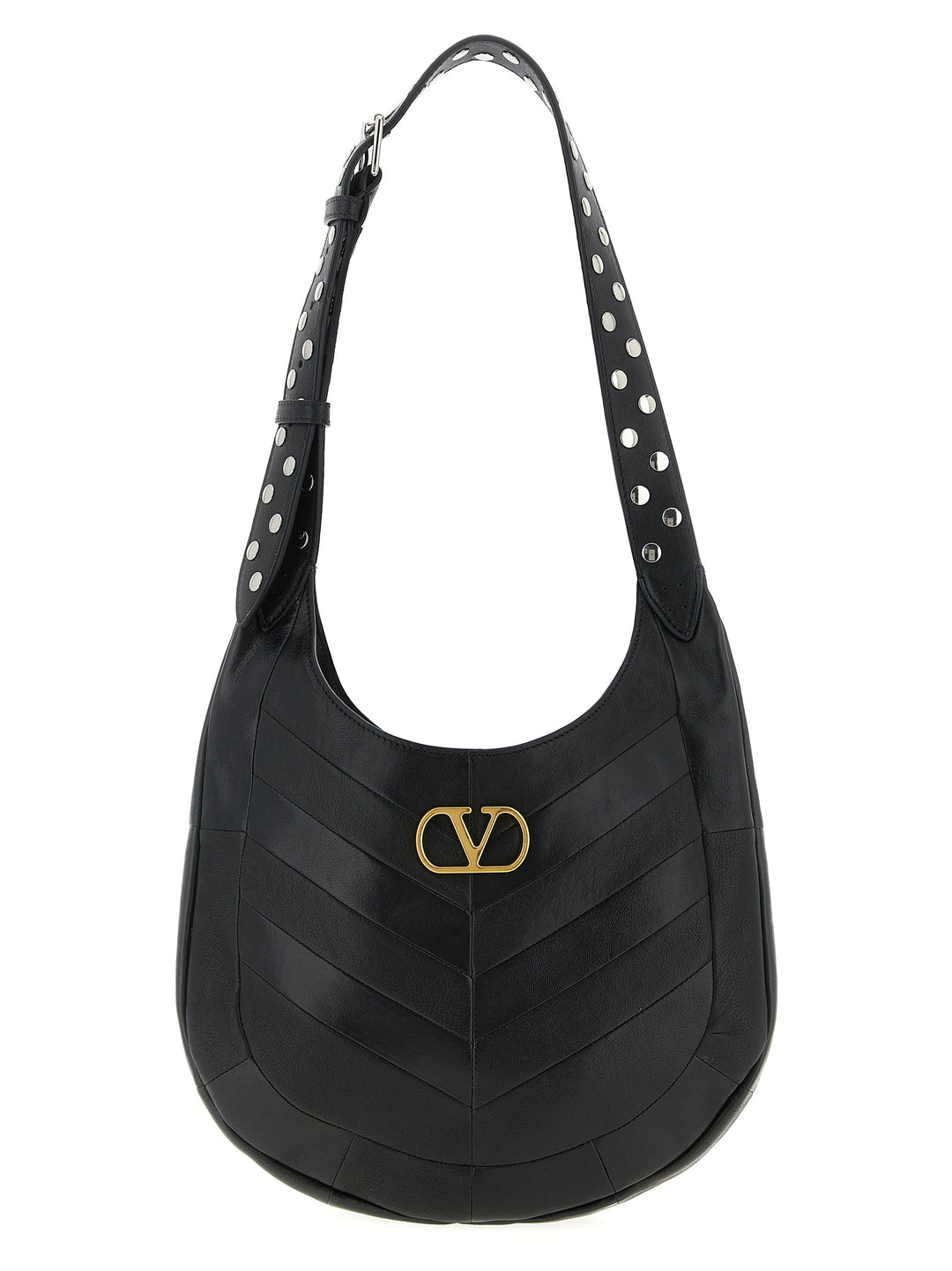 Valentino Garavani Hoboho Shoulder Bags - Black | bd859a1fc1aa1b9b80e48bbf67e2503e5b8924fb