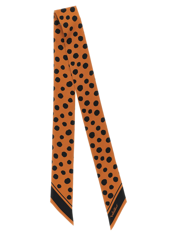 Valentino Garavani Pois Dalmata Scarves and Foulards - Brown | c50715f61ff98ba543b0ec29f5100dec1a064c2f