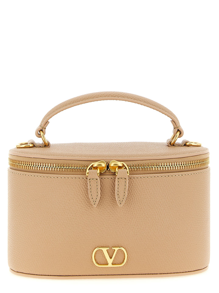 Valentino Garavani Valentino Garavani Vlogo Signature Mini Crossbody Bag Crossbody Bags - Pink | e64578ff9938fbffacae4f66e1ca56abfe68b1b7