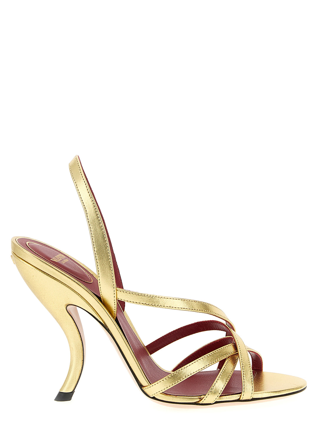 Valentino Garavani Fetishique Sandals - Gold | dc839b200451790bbf6171d771642d6831d938c8