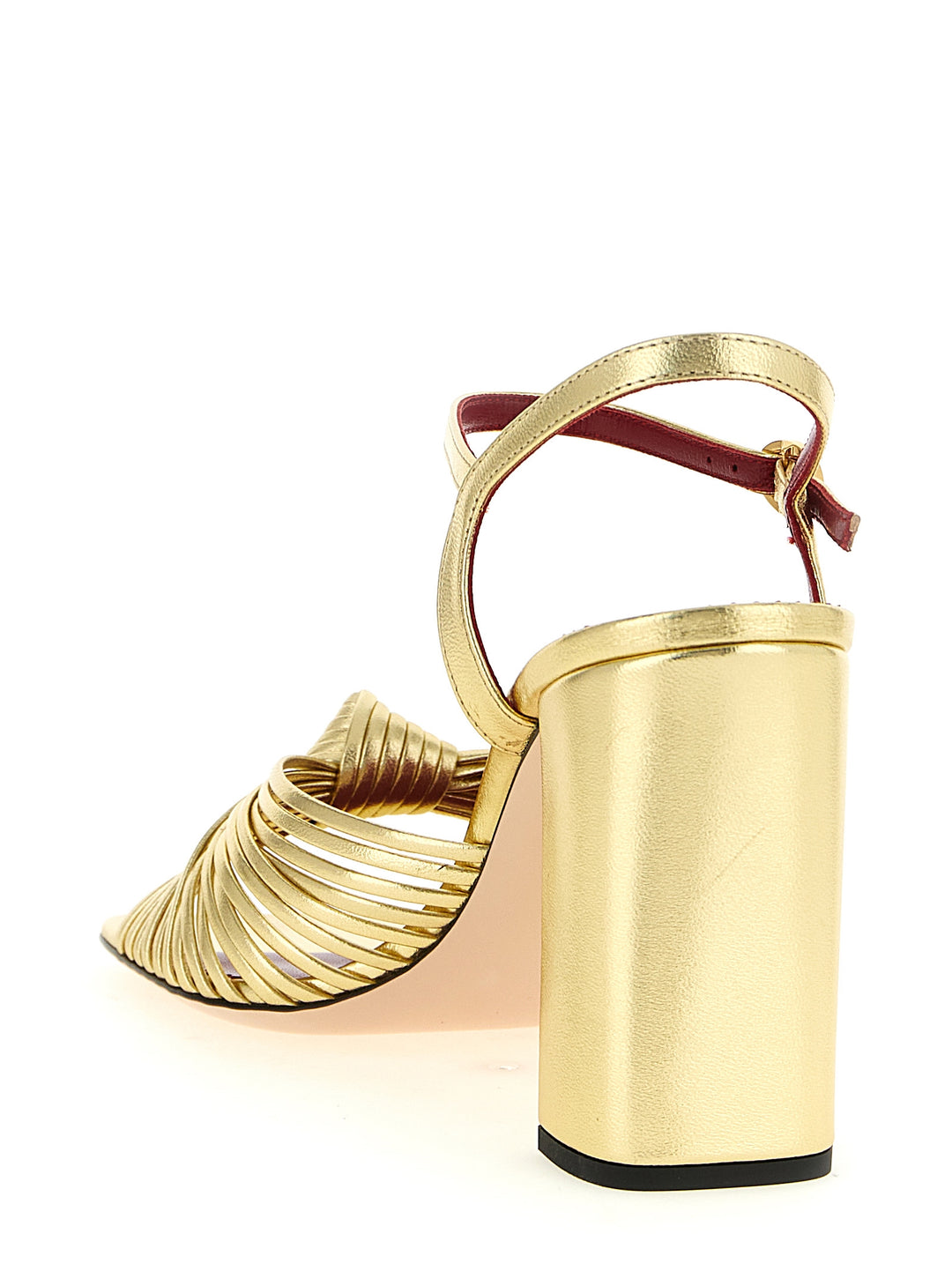 Valentino Garavani Annet Sandals - Gold | 8cefbf5d4ba6d0fe8dcb6a41bf4bdaeb792d7275