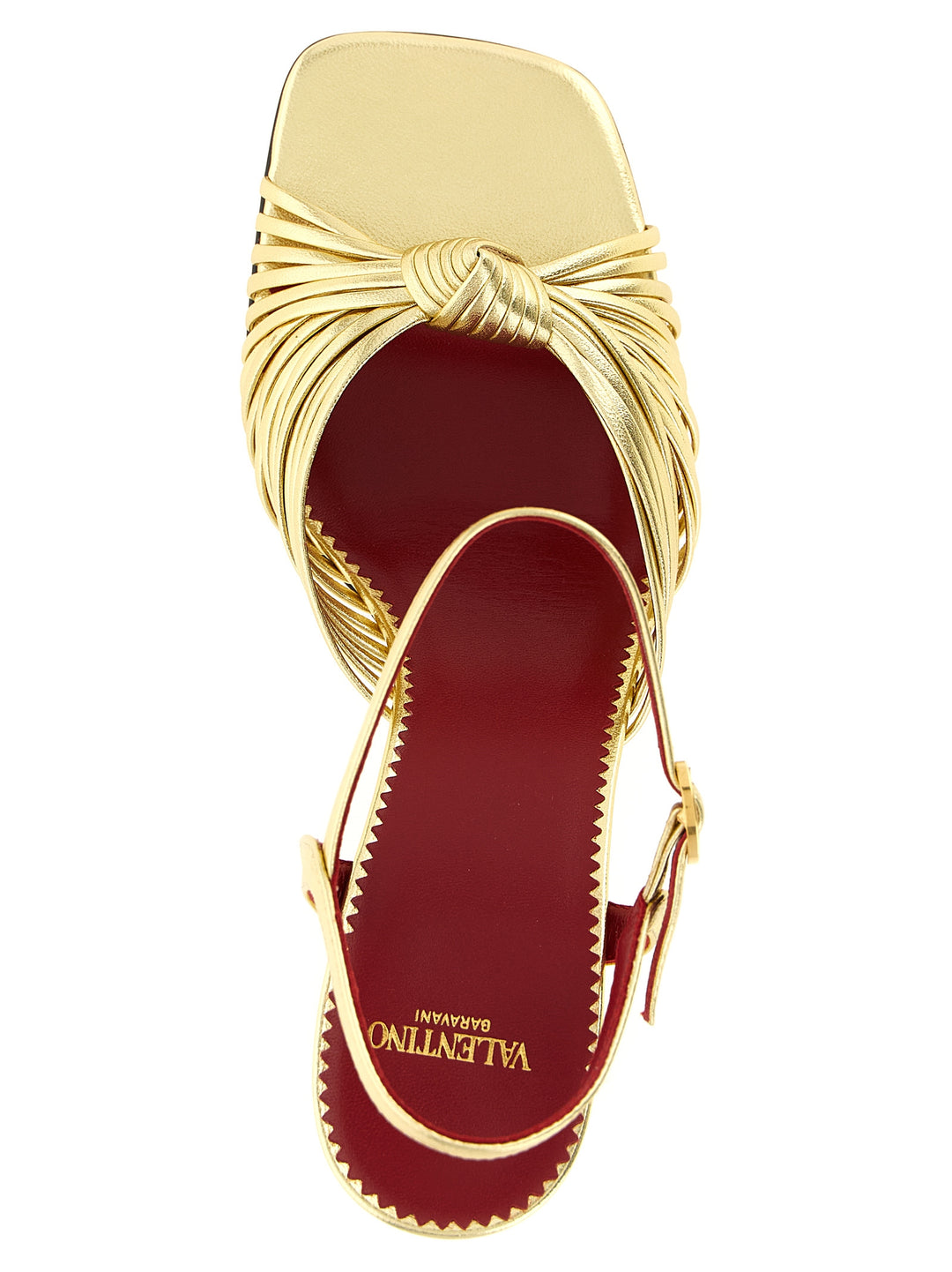 Valentino Garavani Annet Sandals - Gold | df416d08c366cc970f87a5aaac245c96a4969db6