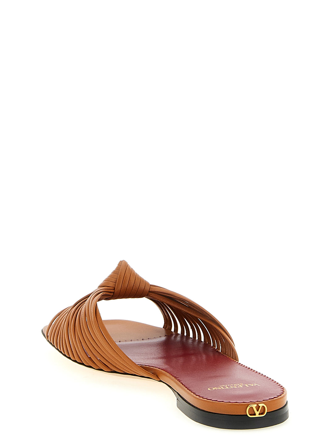 Valentino Garavani Annet Sandals - Brown | 77d0144690b6d3b45b584e870eddd58a27d0cefe