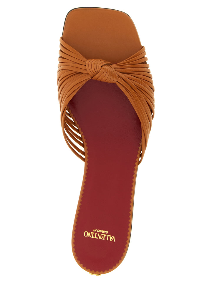 Valentino Garavani Annet Sandals - Brown | 440896dccf71b322c4cbf30a020c8e6793359e45