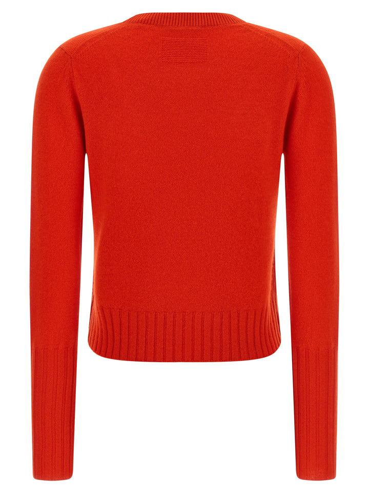 Guest In Residence Shrunken Crew Sweaters and Cardigans - Red | 1dde1f0bdee82b3db827c49dc72897bd092018e5