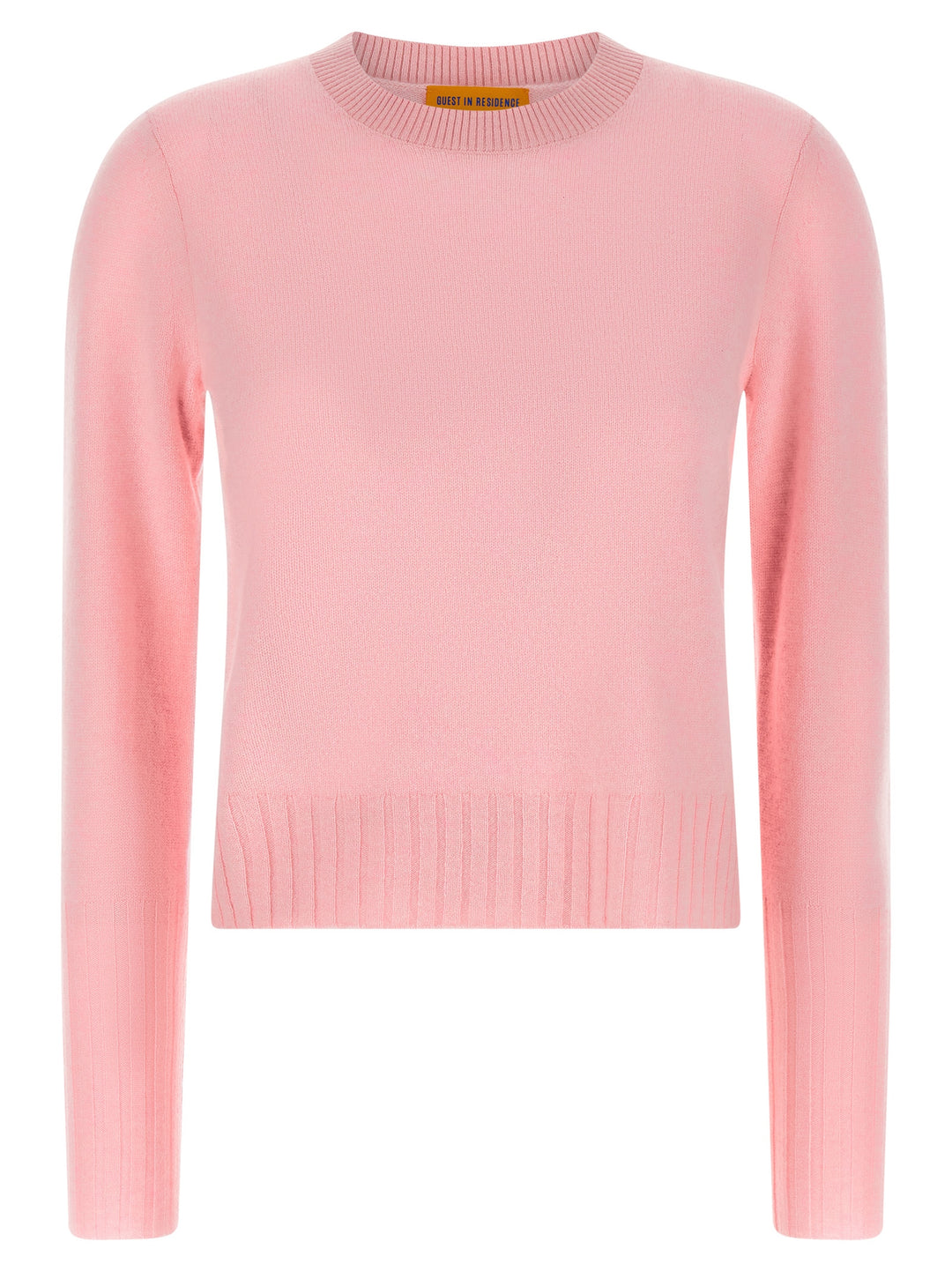 Guest In Residence Shrunken Crew Sweaters and Cardigans - Pink | b0cf4691d739f6911916dd8ce6c9be033ec34e17