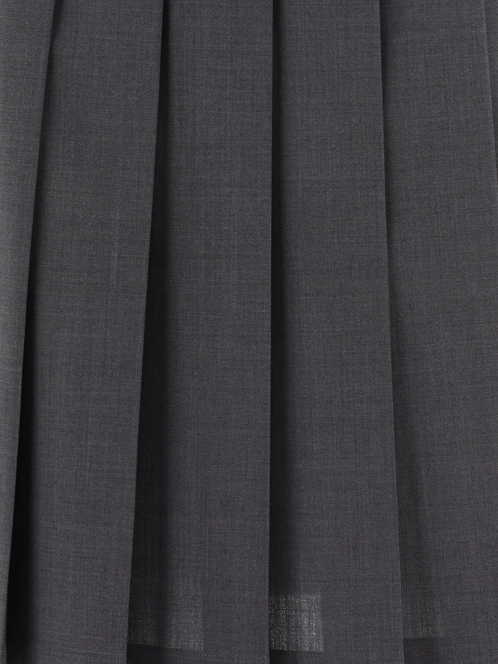Aspesi Stretch Pleated Skirt Skirts - Grey | 2c9da9c906c4331967b3dc0e50a5b79e144e9338
