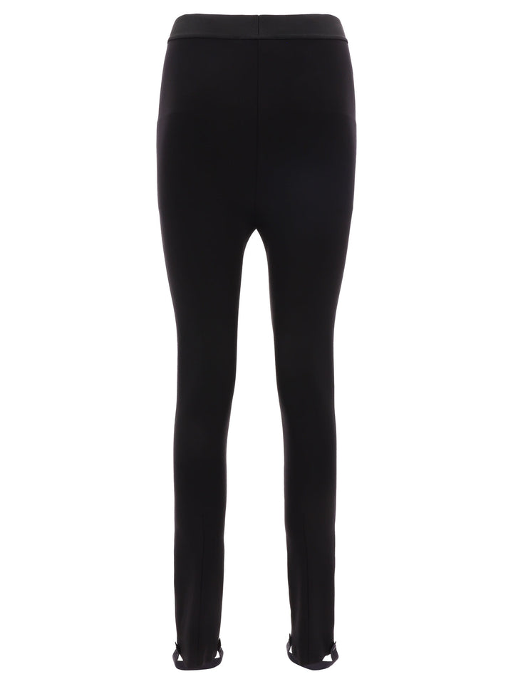 Dolce & Gabbana Legging With Elastic Band Trousers - Black | 2d57d48f99e6b2da4048098478d39539e331175c