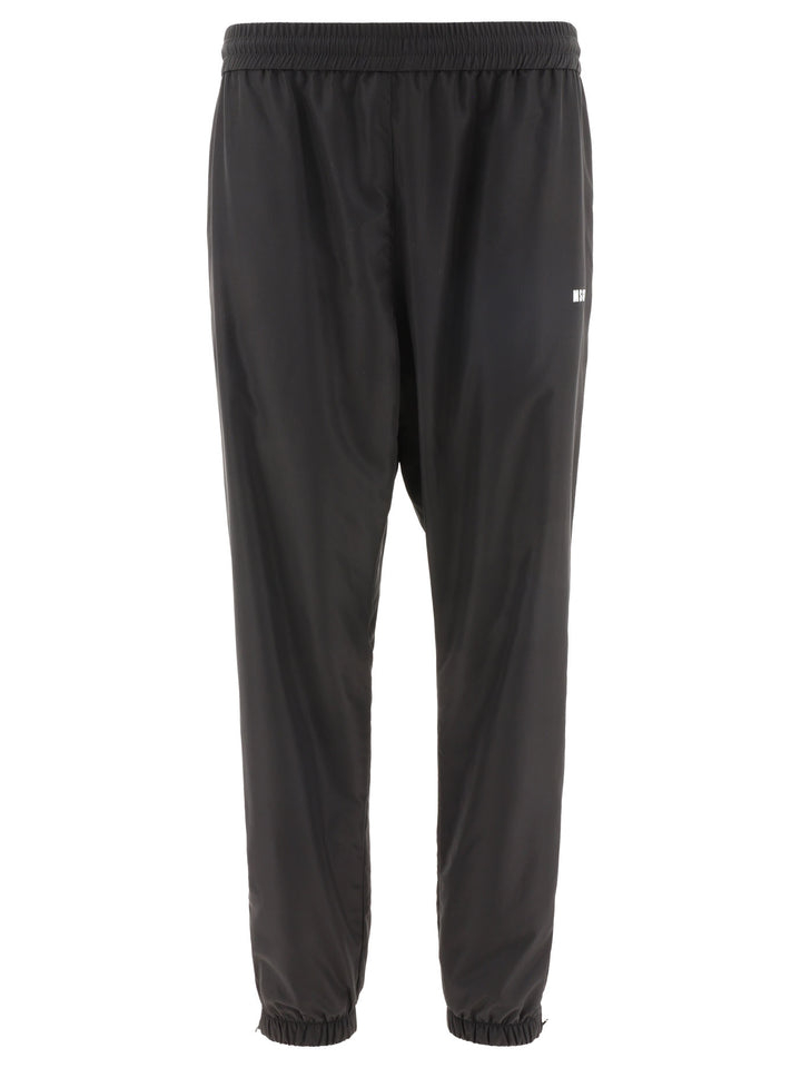 Msgm Msgm Trousers - Black | 1a17e53b4b34299a8ee708319a717ec652fd750a