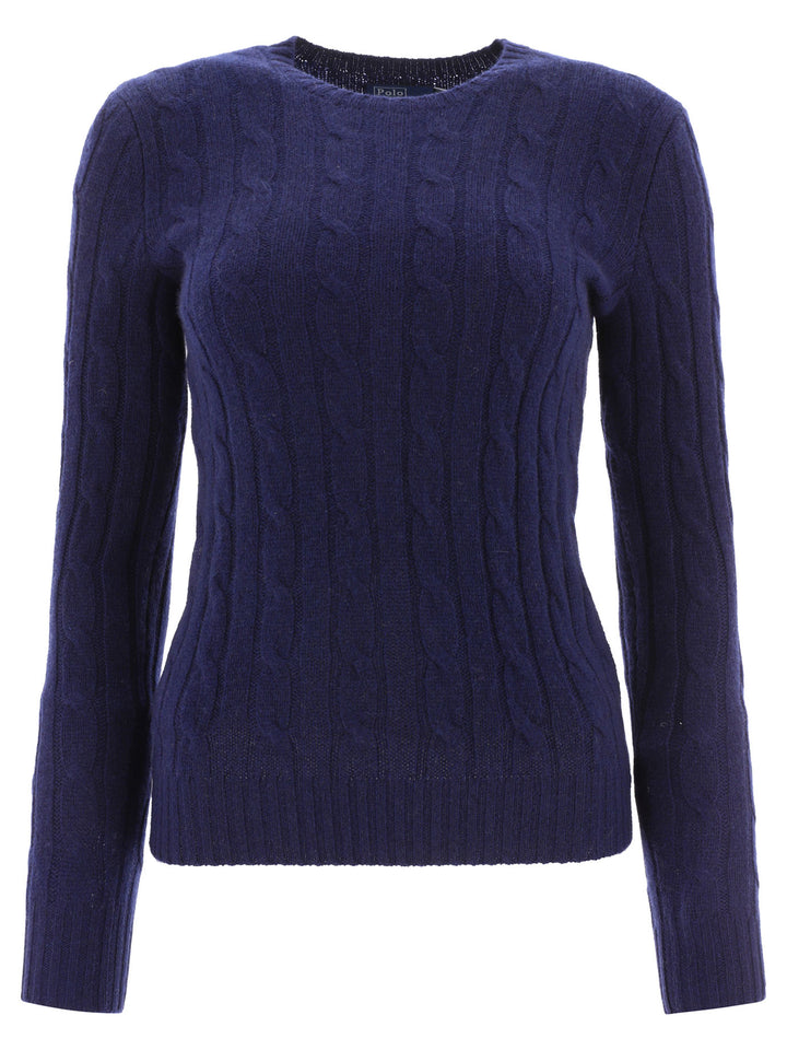 Polo Ralph Lauren Cable Sweater Knitwear - Blue | 3989488aa06084b0624e6de4064eae66ca6af716