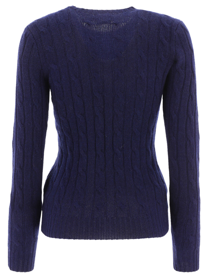 Polo Ralph Lauren Cable Sweater Knitwear - Blue | 8139ba7df9fd8f9176f8c4f34eb61a6681b369d5
