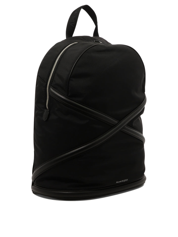 Alexander Mcqueen Harness Backpacks & Travels - Black | 5f5de9cfd223a75dd43916701db0674ff1e40add