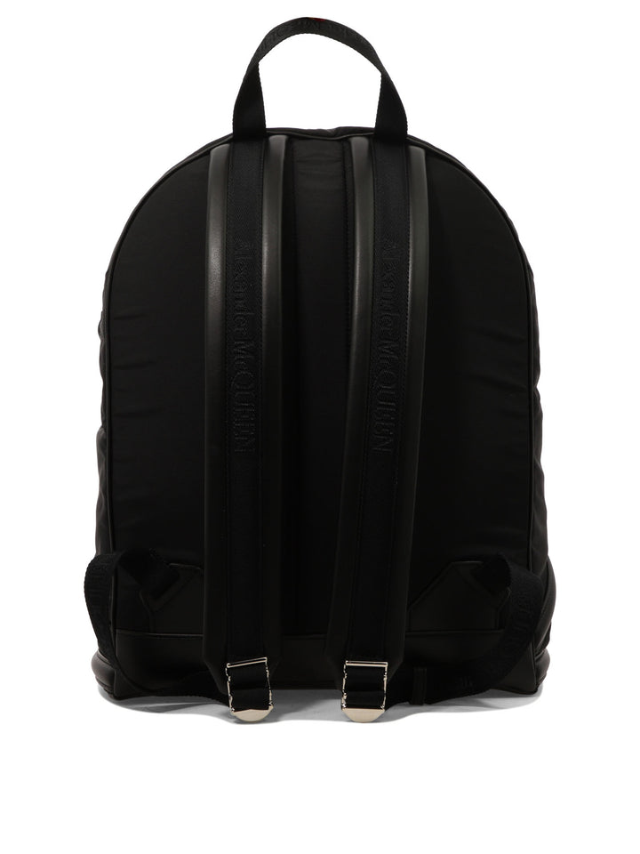 Alexander Mcqueen Harness Backpacks & Travels - Black | 04edb58197db55faf26fcb72dbb487a6d10b2404