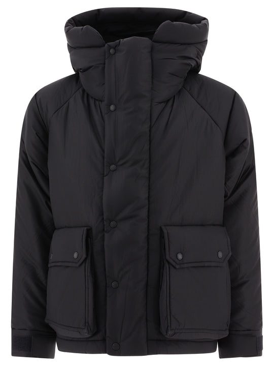 Maison Kitsuné X And Wander Jackets And Coats Black