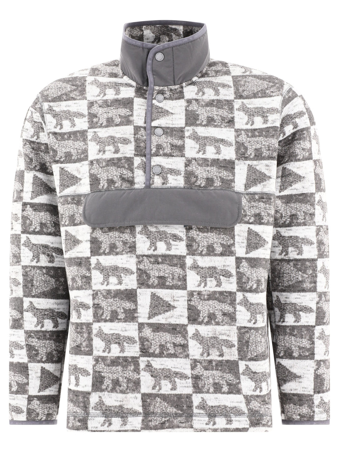 And Wander And Wander X Maison Kitsuné Sweatshirts - Grey | 1229fd3e12f677cf7364f945f9da95e810f13065