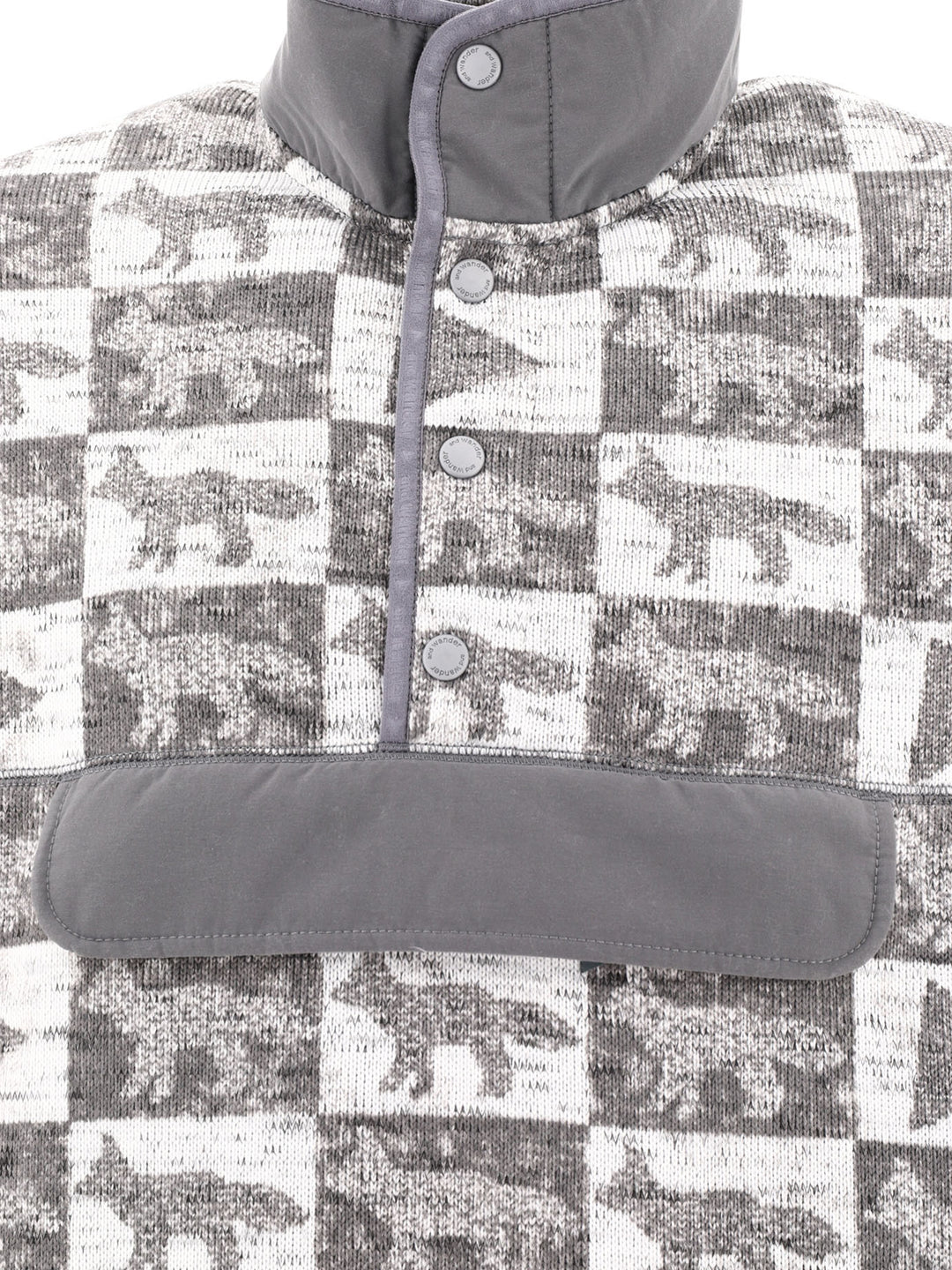 And Wander And Wander X Maison Kitsuné Sweatshirts - Grey | f112d36ba25377769b54cef3ec3452922c66f9c1