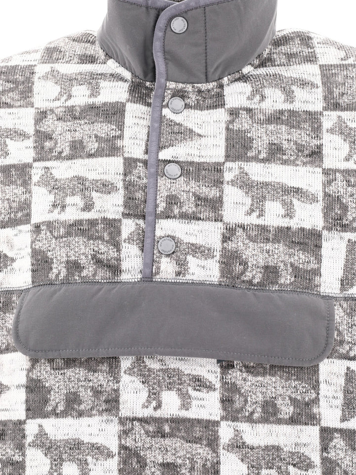 And Wander And Wander X Maison Kitsuné Sweatshirts - Grey | f112d36ba25377769b54cef3ec3452922c66f9c1
