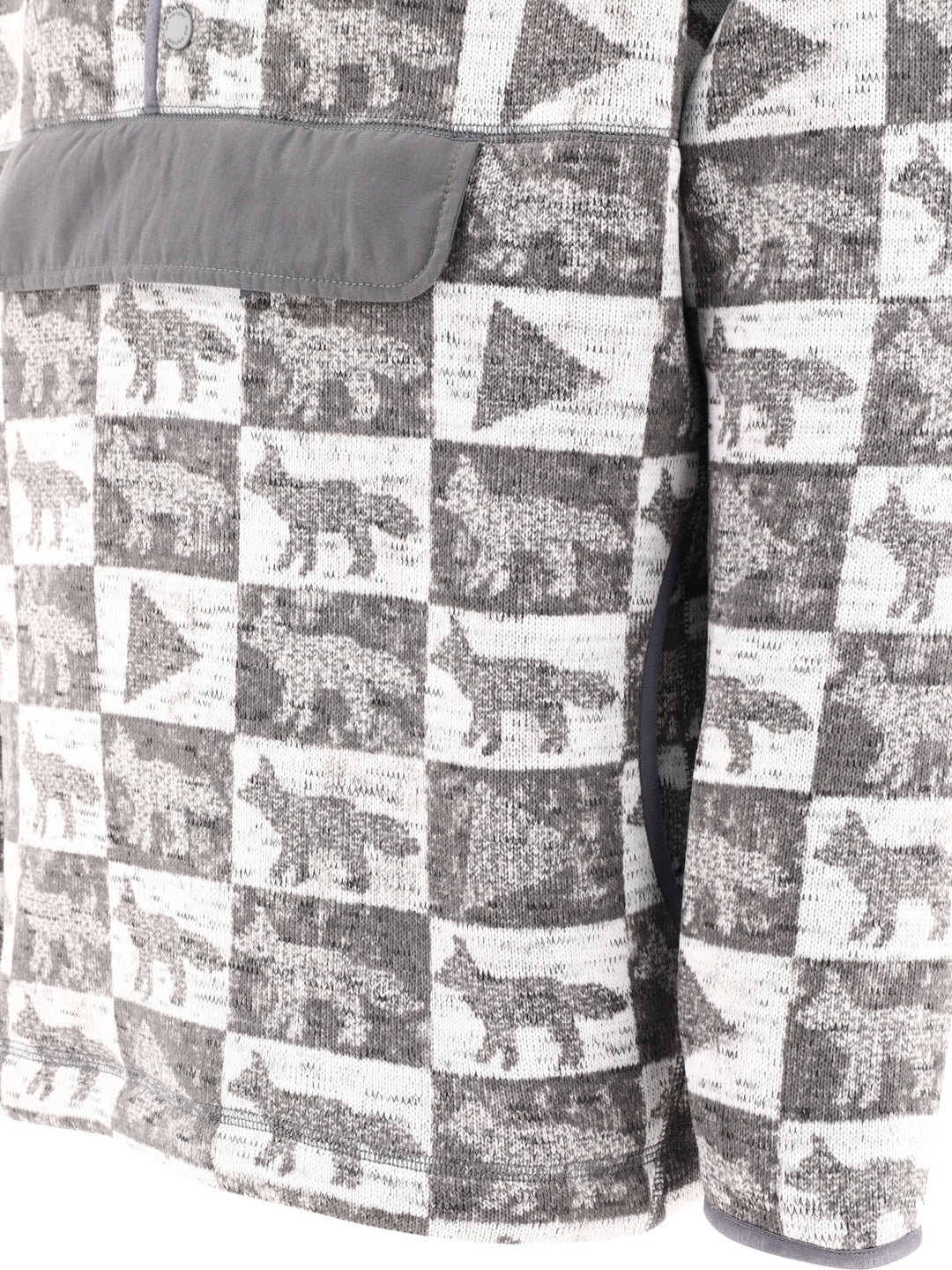 And Wander And Wander X Maison Kitsuné Sweatshirts - Grey | 4cb65621a684c4d97ab261ea91ee87064dd065c8