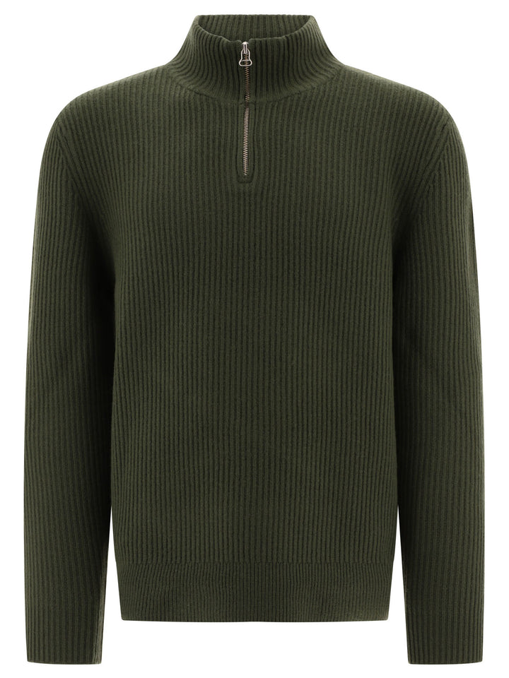 A.P.C. Alex Knitwear - Green | 2fb3b2ff559b0ef6623ddd4400b99f6c94b5bbe1