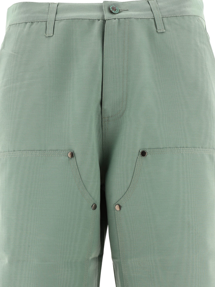 Brain Dead Double Knee Trousers - Green | b8d3bbf07aacc13927a51a13057bf80750d813dd