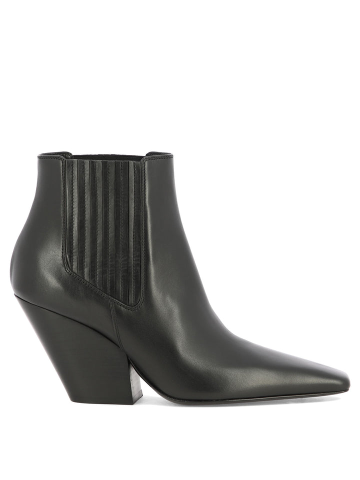 Casadei Love Ankle Boots - Black | 04e255639de944d46ce5c822ed98886153753592