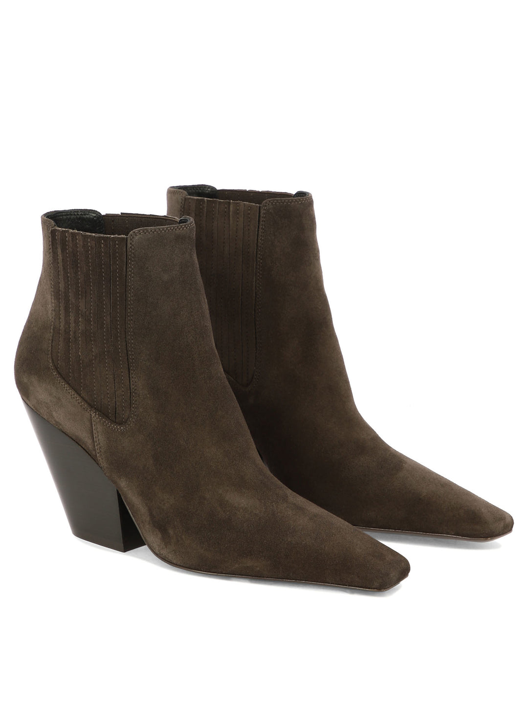 Casadei Anastasia Vulcano Ankle Boots - Brown | 51317af41ab916034c655bc61394a1f4793e55ca